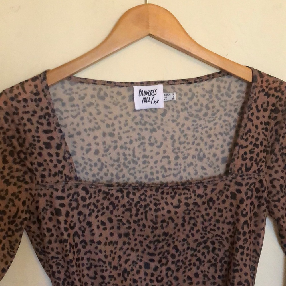 Princess Polly Cheetah bodysuit